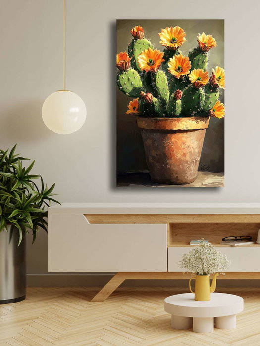 Wallity Pintura Decorativa en Lienzo Multicolor 45 x 70 cm